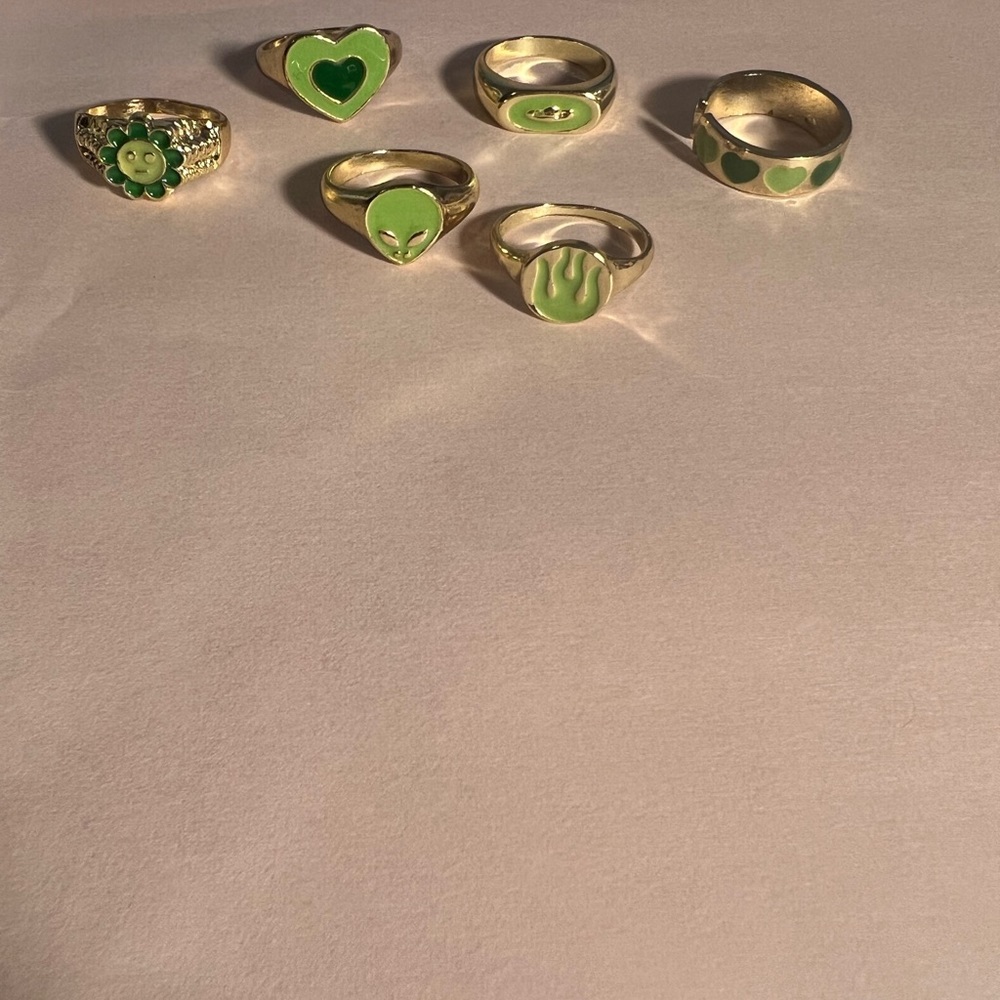 Gold and green, brand is unknown,